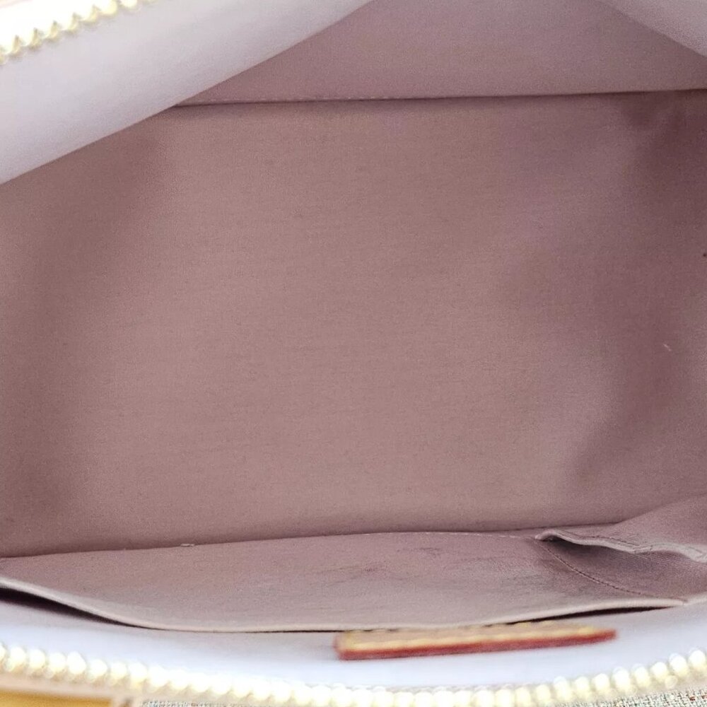 Louis Vuitton Handbag VERNIS Alma PM Rose Florentin Bag Monogram Made in Spain - Picture 12 of 13